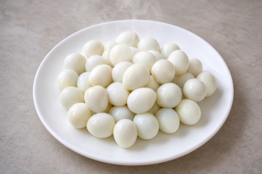 hot pot quail eggs add-on food image by VDAMO