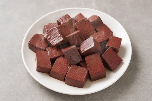 individual hot pot duck blood cubes add-on P09 — China ingredient