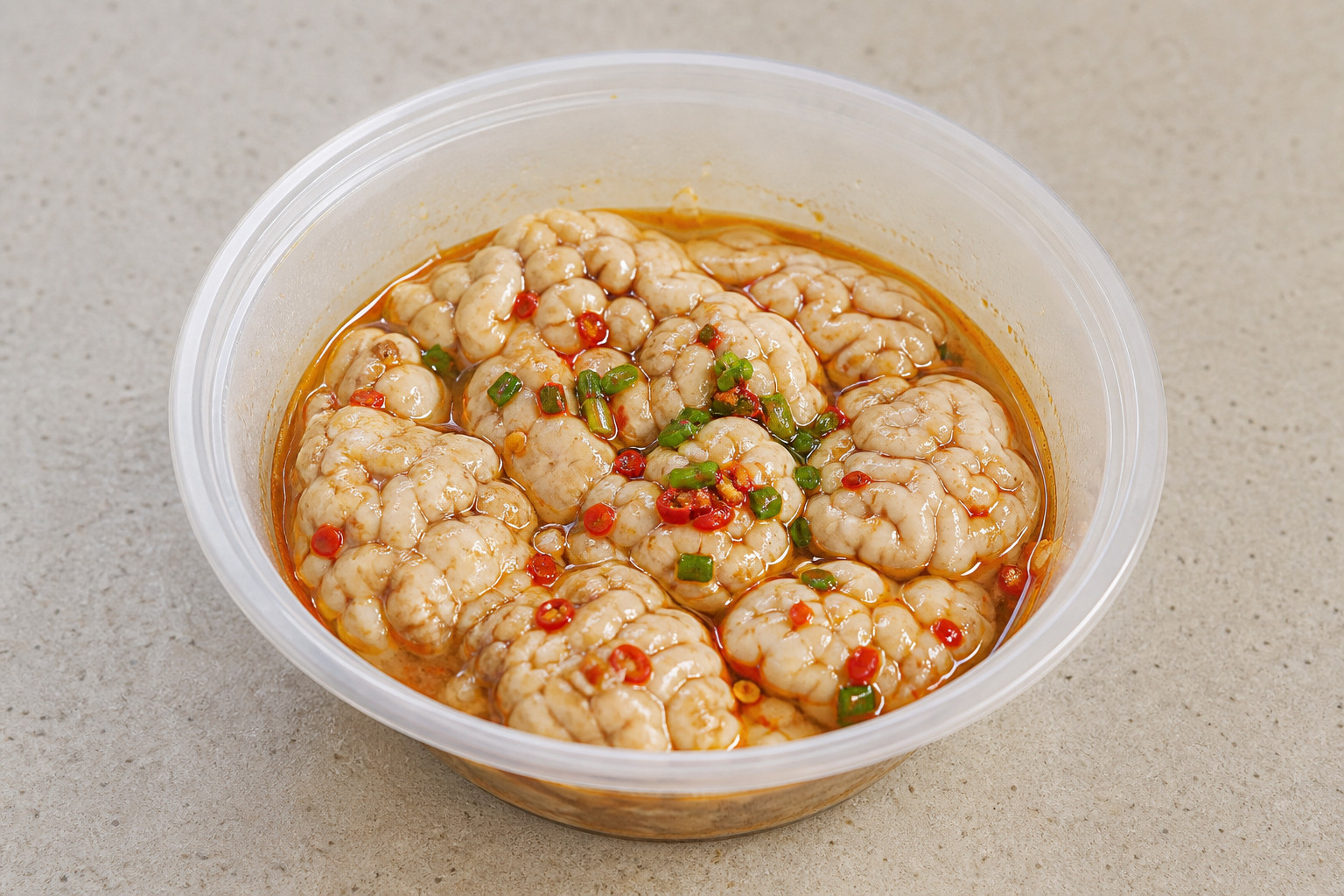 individual hot pot pork brain add-on P07 — China ingredient