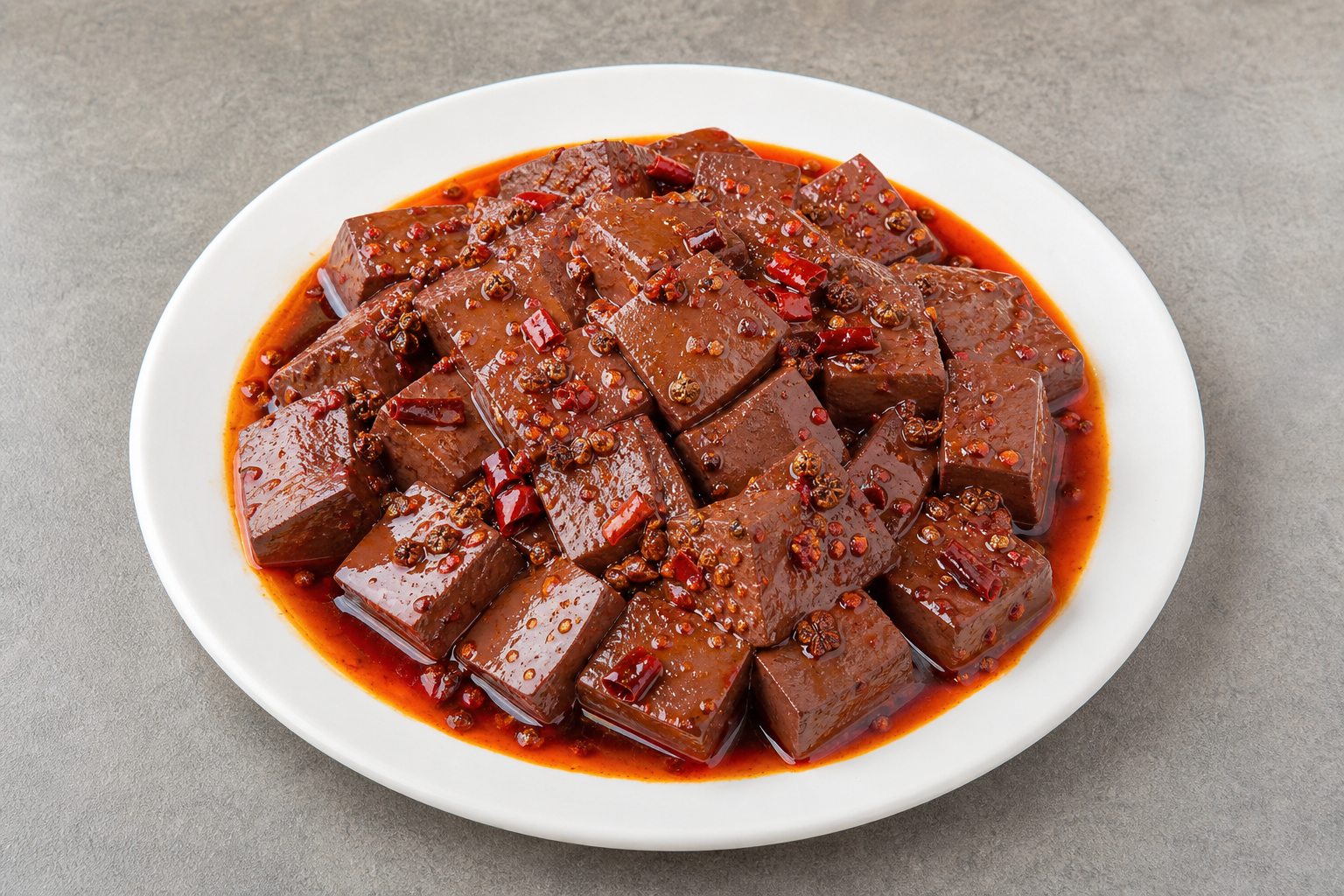 mala hot pot duck blood cubes add-on P01 — China ingredient