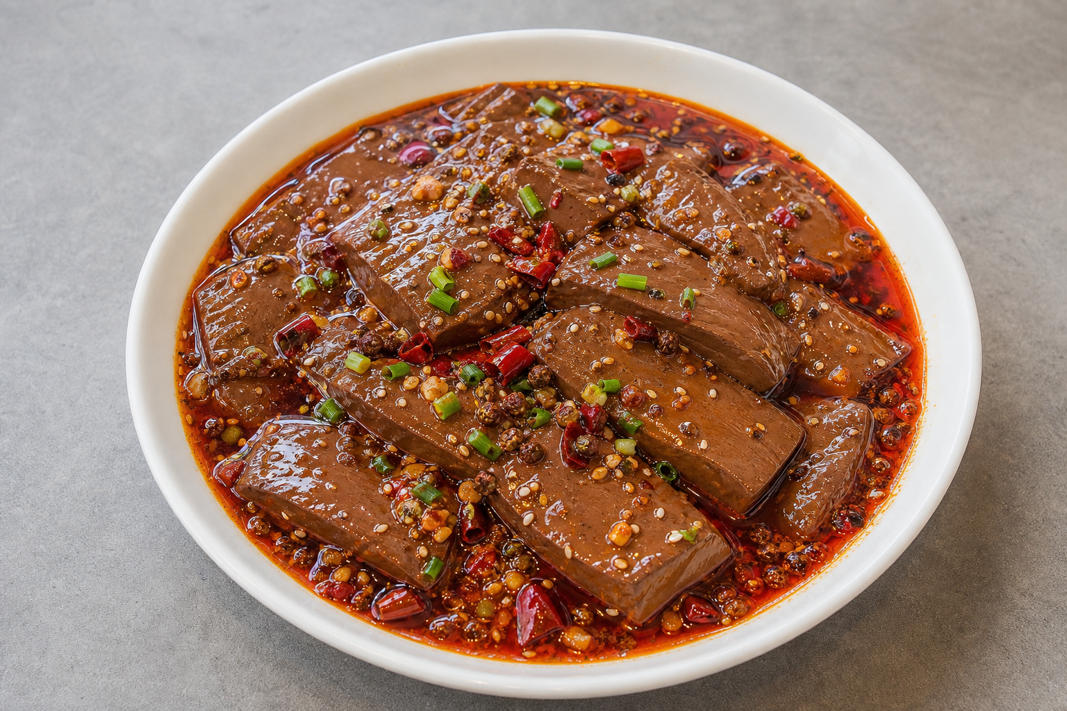 mala hot pot duck blood cubes add-on P04 — China ingredient
