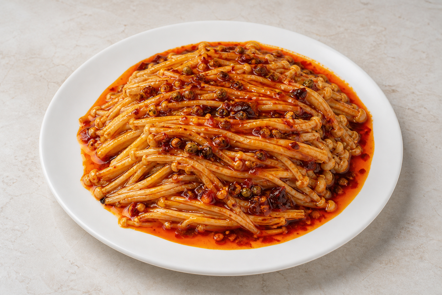 mala hot pot enoki mushrooms add-on P01 — China ingredient