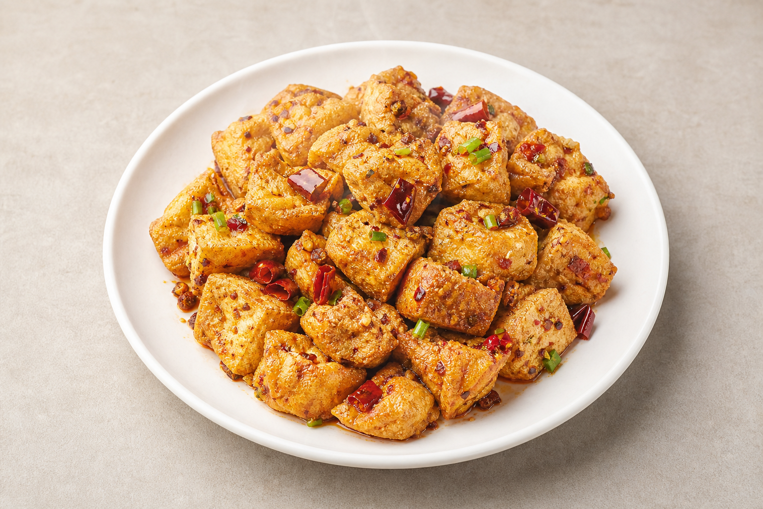 mala hot pot fried tofu puffs add-on P01 — China ingredient
