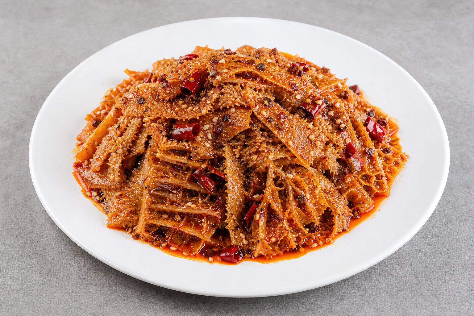 mala hot pot layered beef tripe add-on P01 — China ingredient