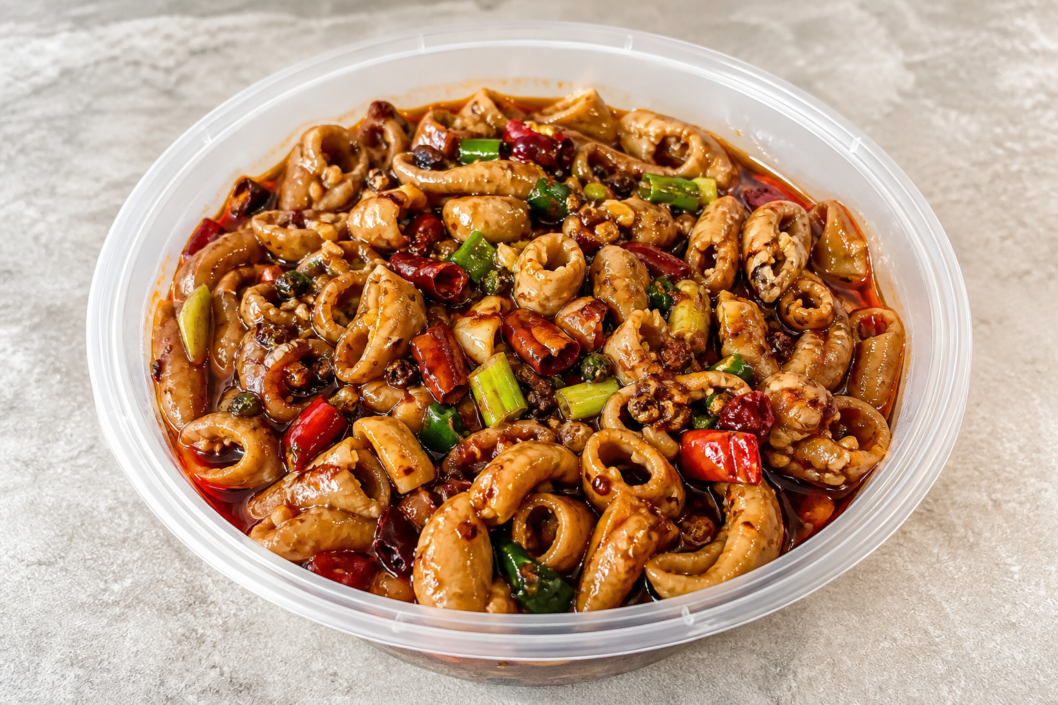 mala hot pot pork intestine add-on P07 — China ingredient