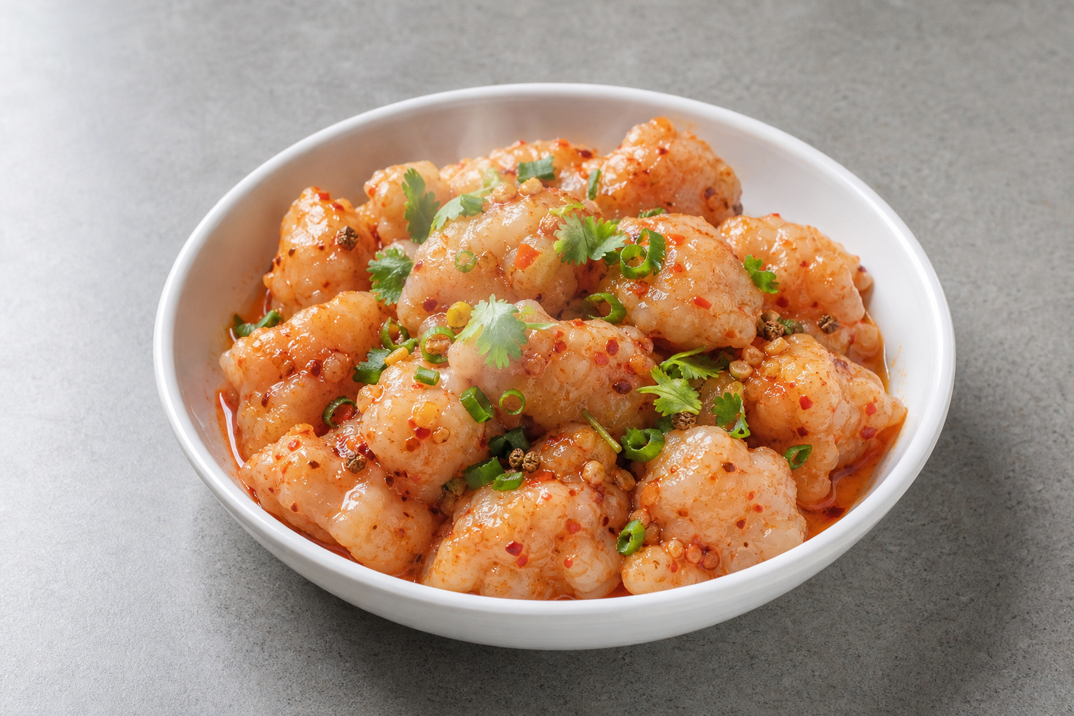 Photorealistic mala hot pot shrimp paste add-on P04 food image by VDAMO