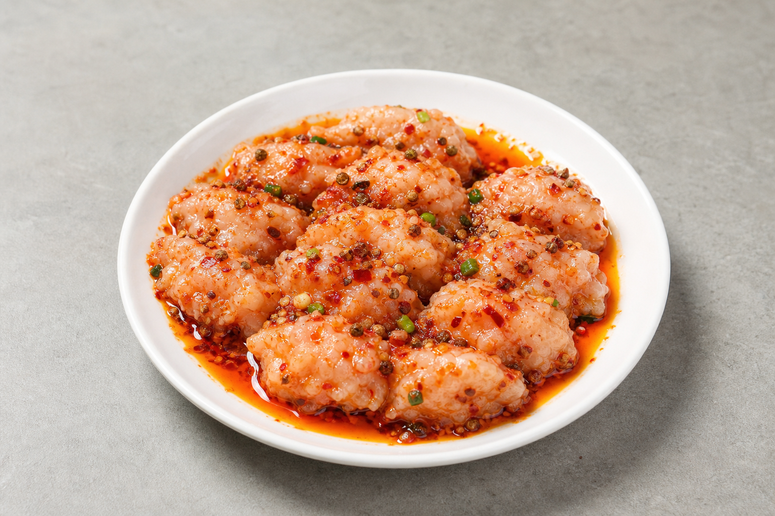 Photorealistic mala hot pot shrimp paste add-on P09 food image by VDAMO