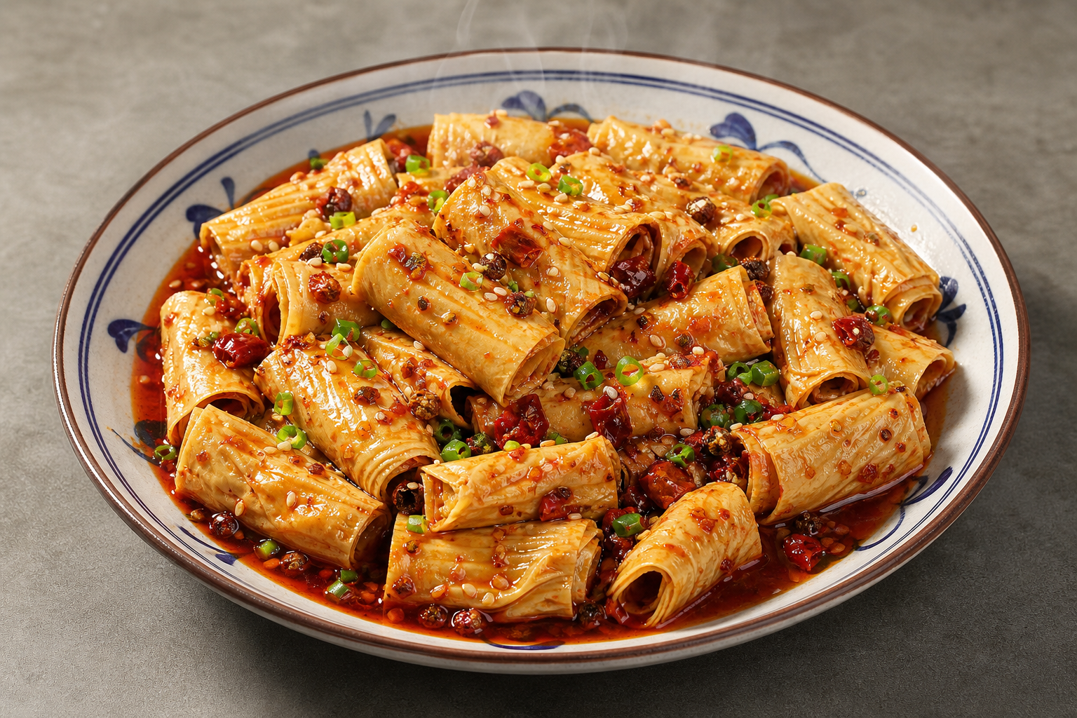 mala hot pot tofu skin rolls add-on P10 — China ingredient