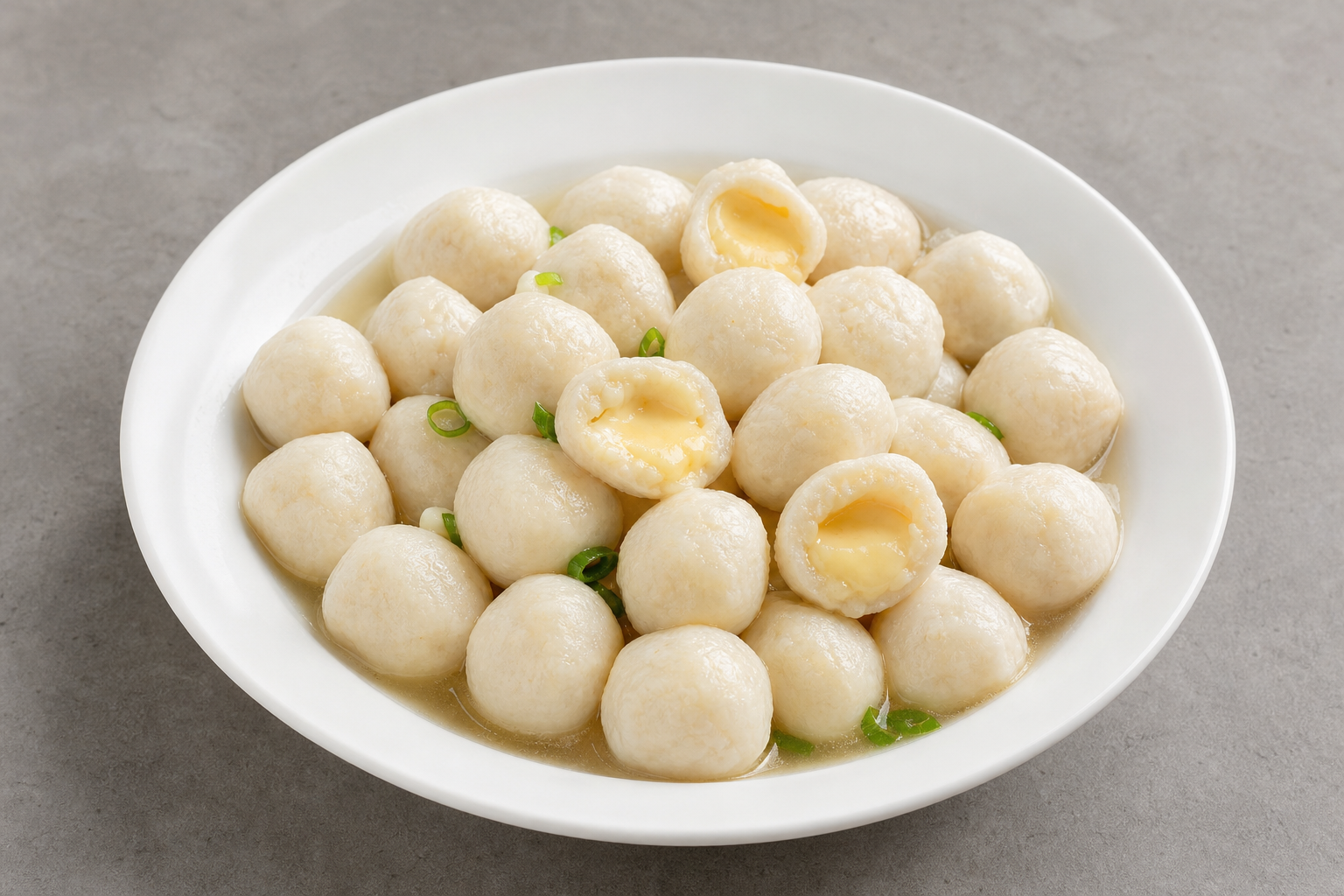 shabu hot pot cheese fish balls add-on P04 — China ingredient