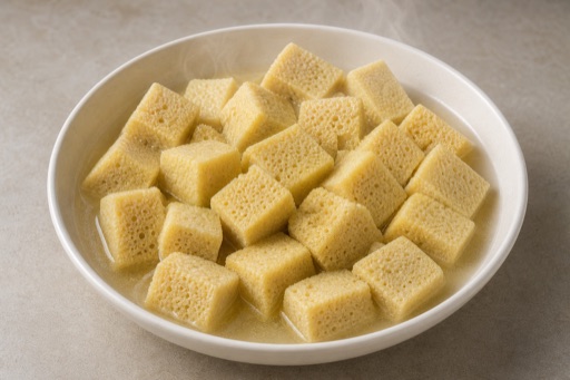 shabu hot pot frozen tofu add-on P04 — China ingredient