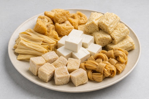 tofu product platter P05 — China ingredient
