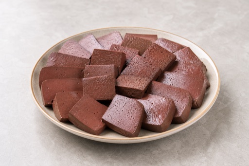 Photorealistic blood curd platter P10 food image by VDAMO