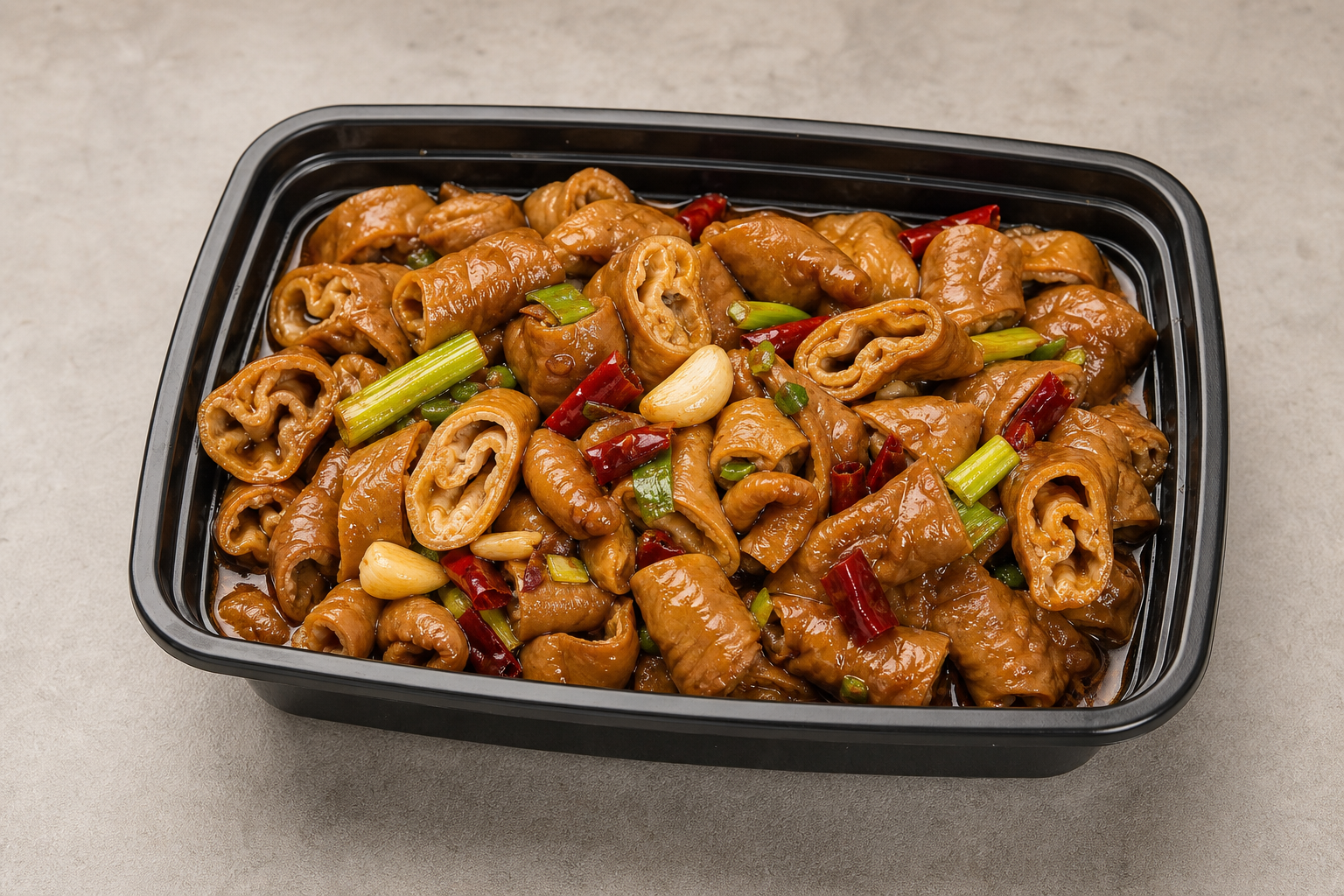 Photorealistic braised pork intestine P06 food image by VDAMO