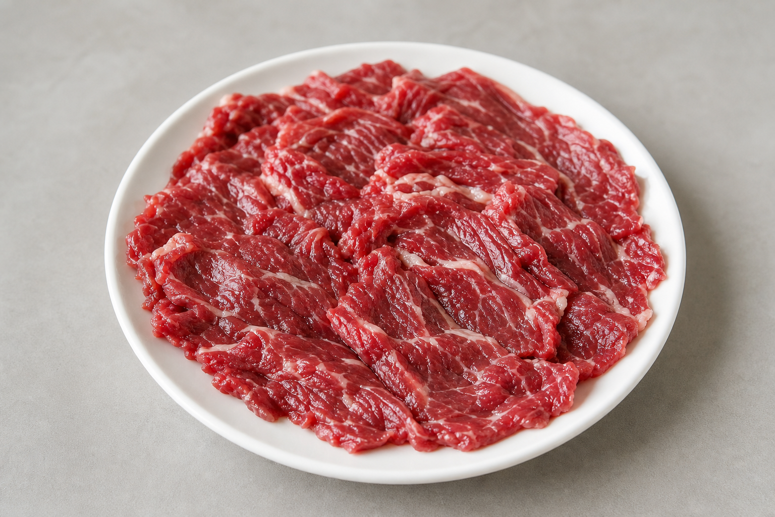 Chaoshan beef hot pot diaolong beef slices add-on P09 — China dish