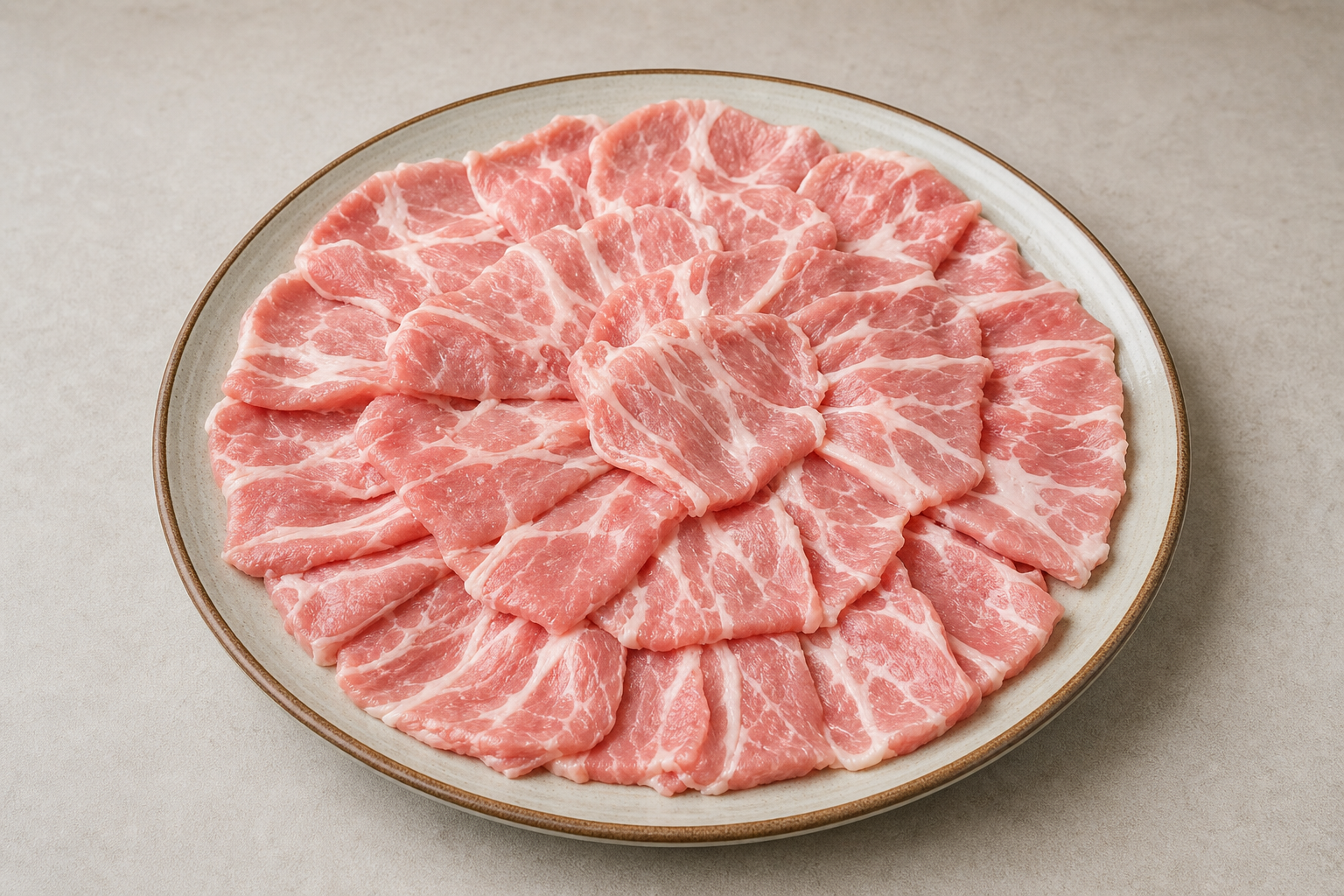 Chaoshan beef hot pot pork shoulder slices add-on P10 — China dish