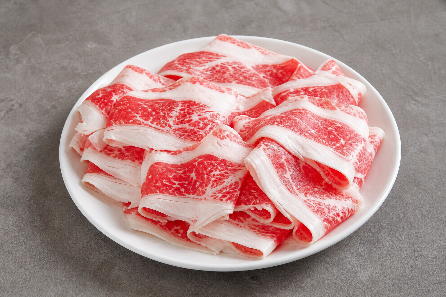 Chengdu hot pot fresh fatty beef slices add-on P09 — China dish