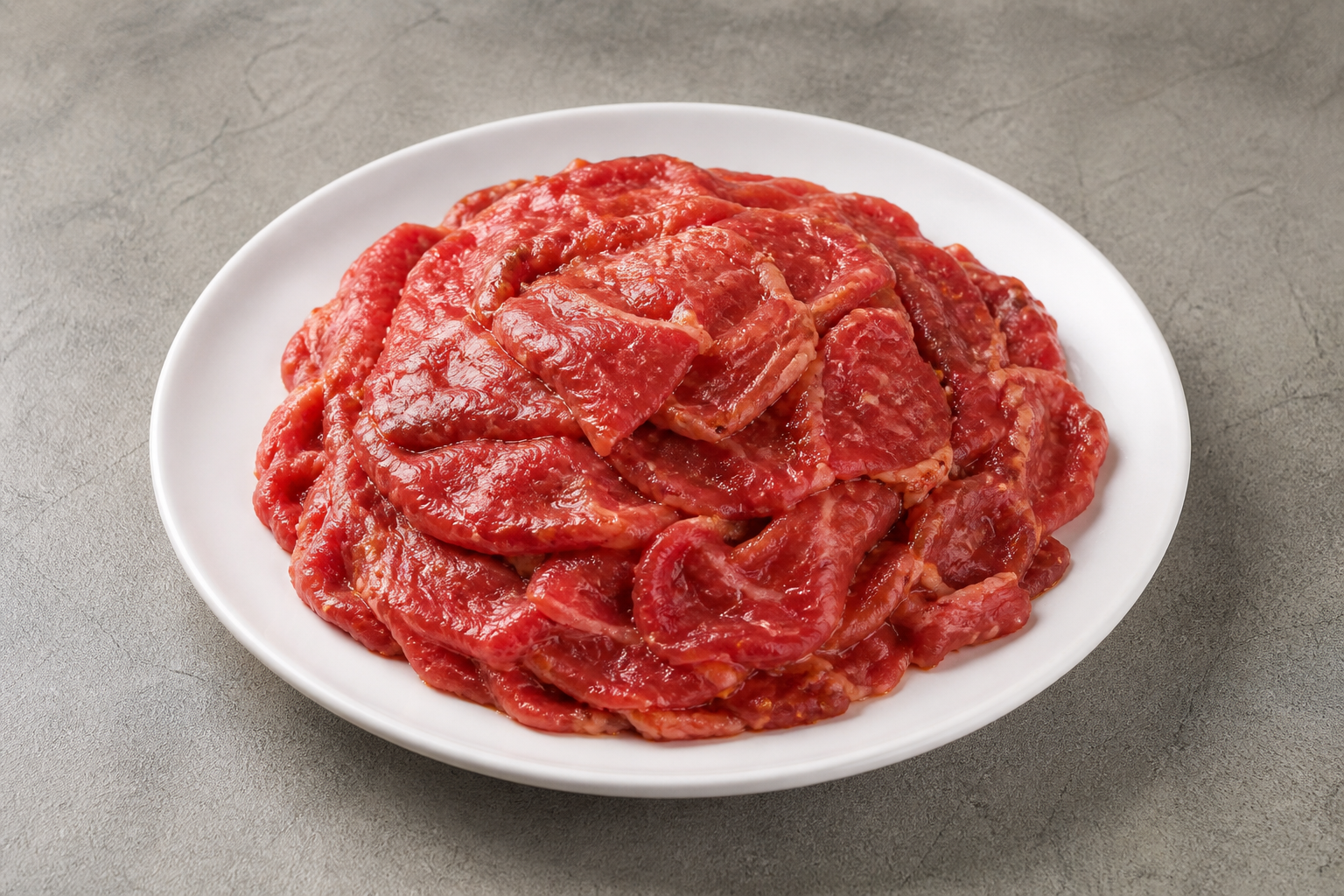Chengdu hot pot spoon meat beef slices add-on P01 — China dish