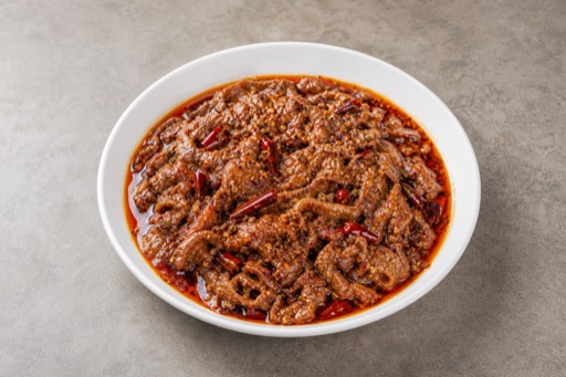 Chongqing hot pot mala tender beef add-on P04 — China dish