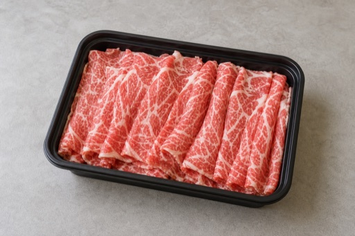 Chongqing hot pot marbled beef slices add-on P06 — China dish