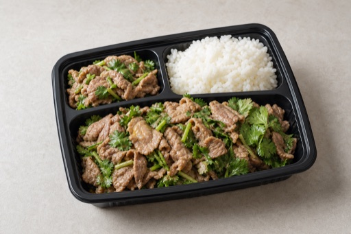 cilantro lamb slices P08 — 중국 요리
