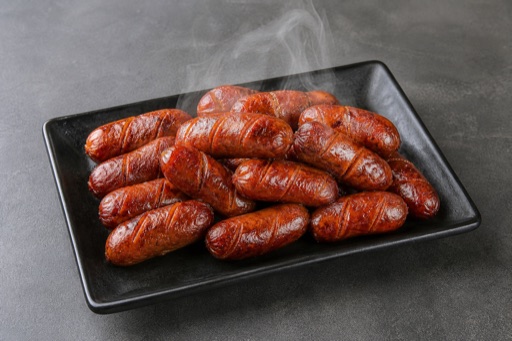 dual broth hot pot crispy sausage add-on P02 — China dish