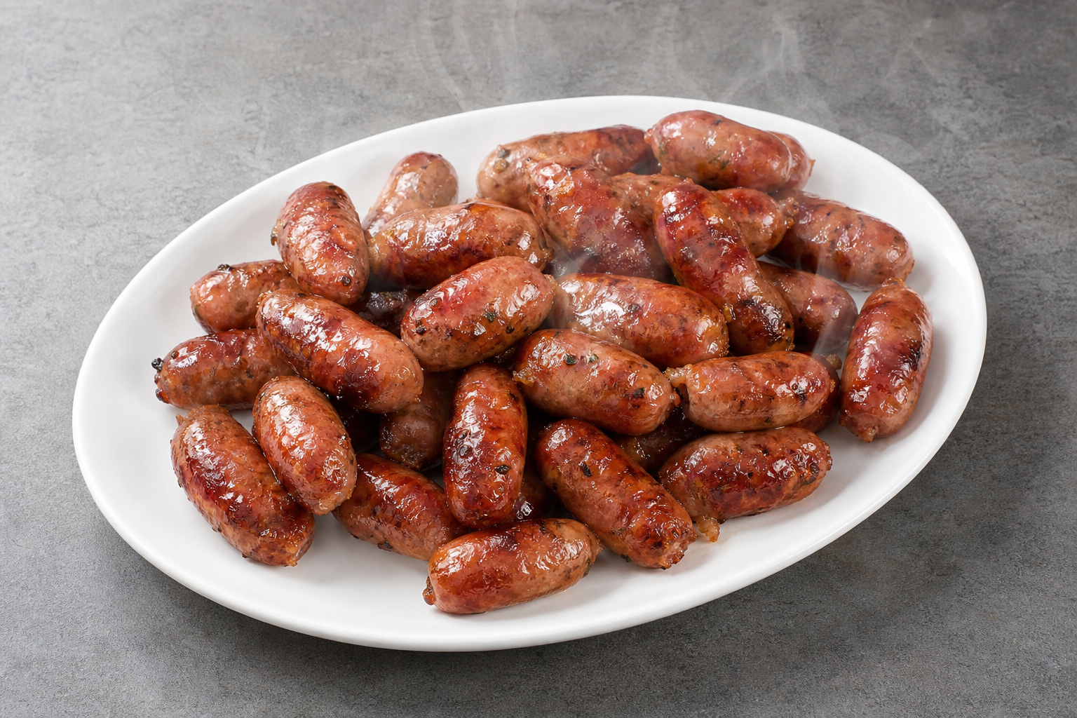 dual broth hot pot crispy sausage add-on P03 — China dish