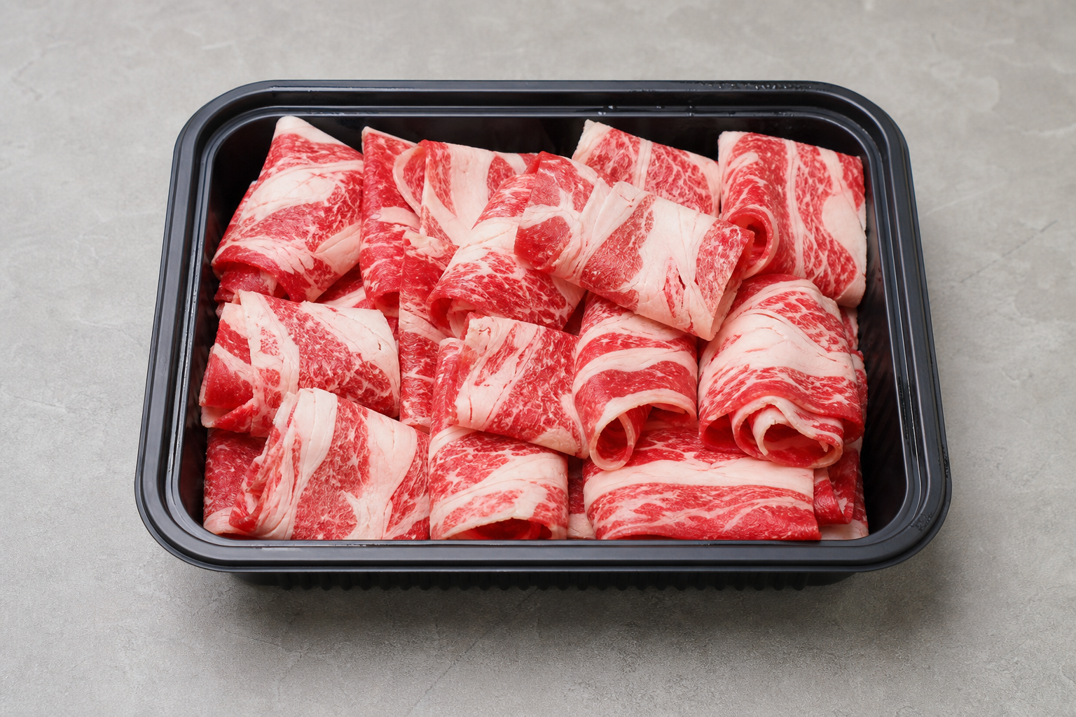 dual broth hot pot fresh fatty beef slices add-on P06 — China dish
