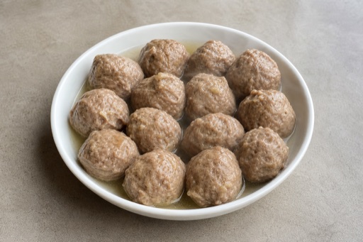 handmade beef tendon balls P04 — 中国 料理