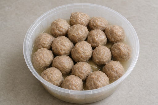 handmade beef tendon balls P07 — 中国 料理