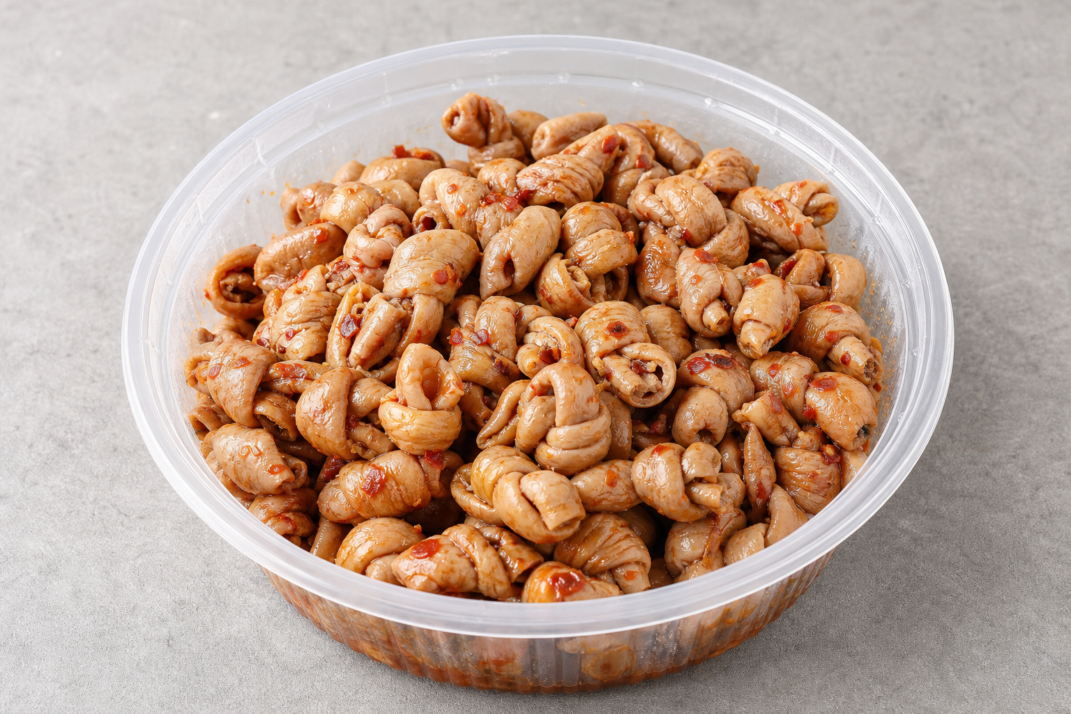 hot pot pork intestine knots P07 — China dish