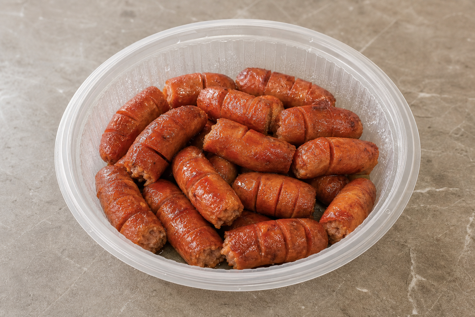 individual hot pot crispy sausage add-on P07 — China dish