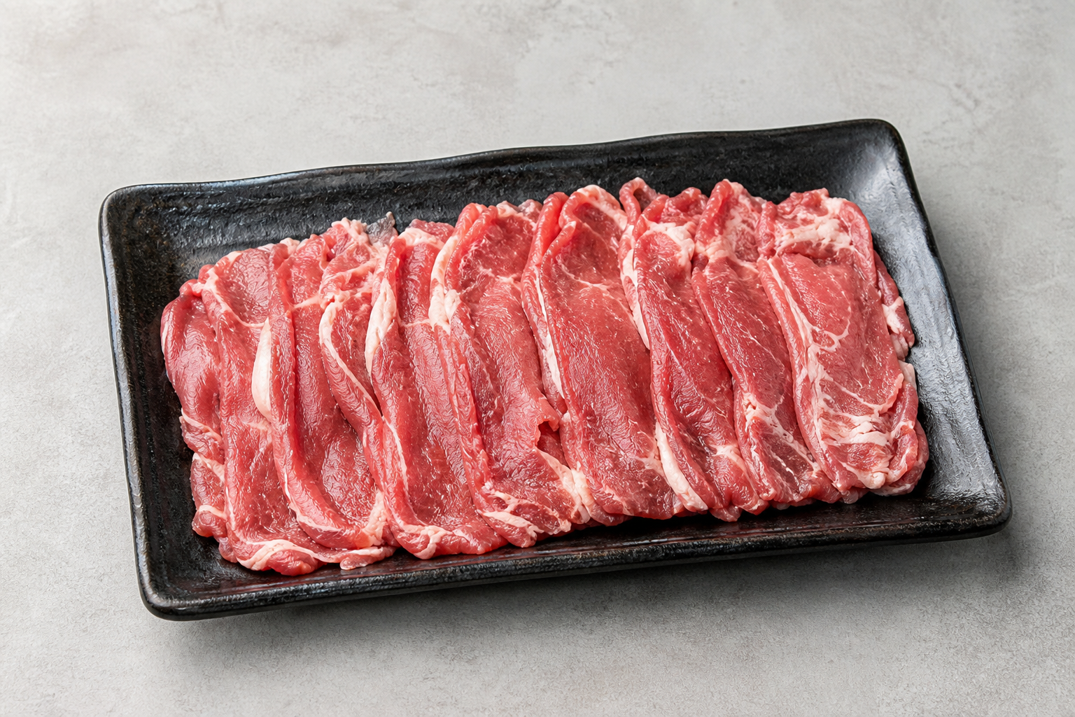 individual hot pot spoon meat beef slices add-on P02 — China dish
