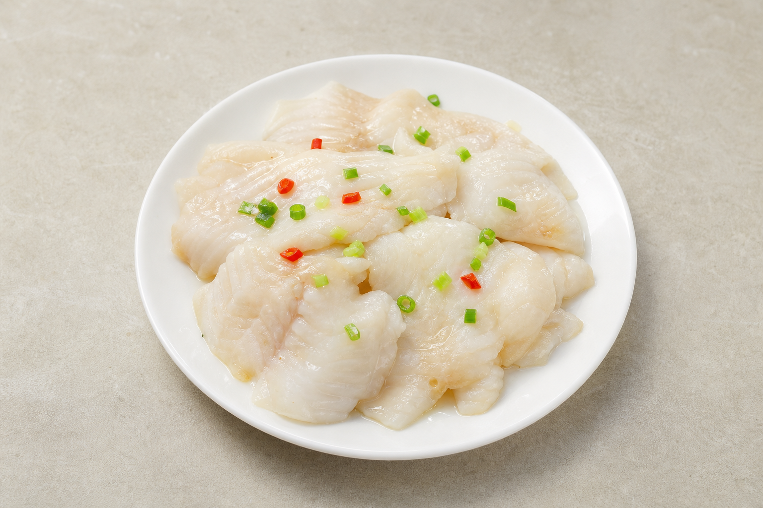 Basa fish slices P09 — China dish