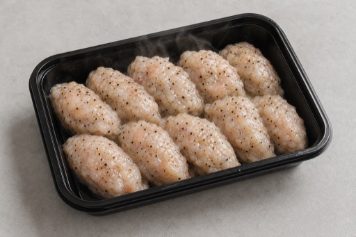 Photorealistic black pepper shrimp paste P06 food image by VDAMO