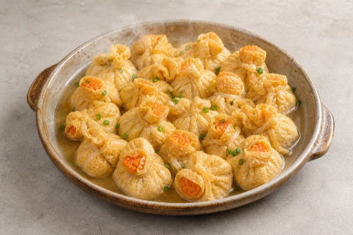 hot pot fish roe tofu pouch P10 — China dish