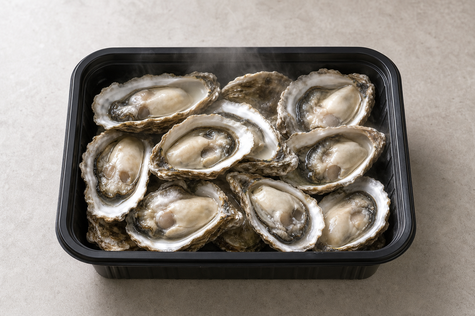 oysters P06 — China dish