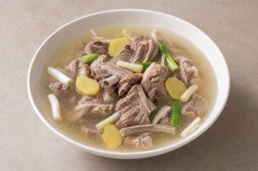 Photorealistic aromatic Beijing copper pot clear broth hot pot broth P04 food image by VDAMO