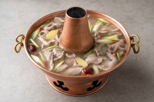 Photorealistic Beijing copper pot clear broth P09 food image by VDAMO