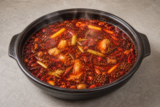 bone broth Sichuan Chongqing beef tallow hot pot broth P10 — China ingredient