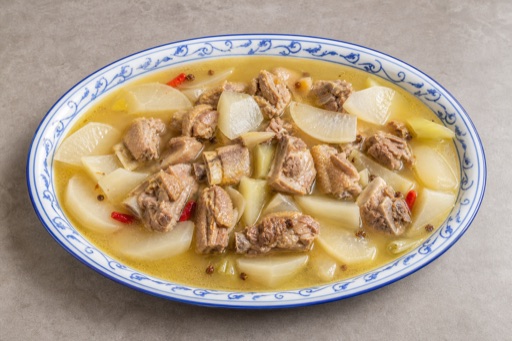 Chengdu pickled radish duck hot pot soup base P03 — China ingredient