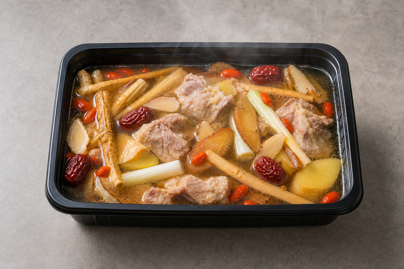 clay pot Chinese herbal nourishing hot pot broth P06 — China ingredient