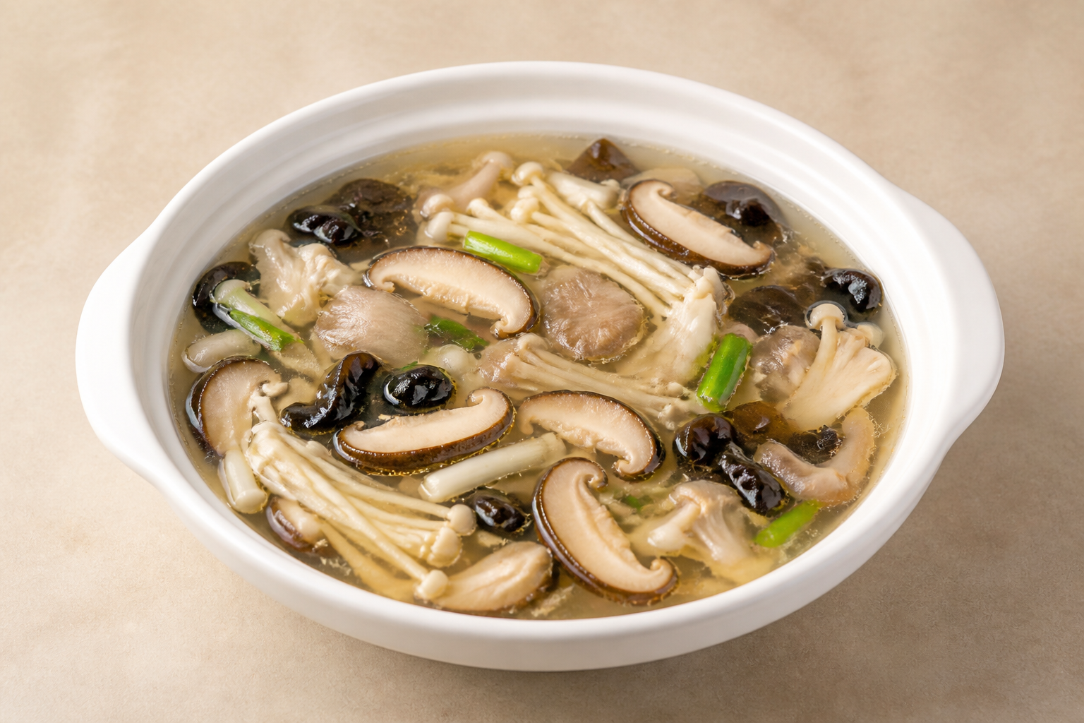 clay pot mushroom clear broth hot pot broth P04 — China ingredient