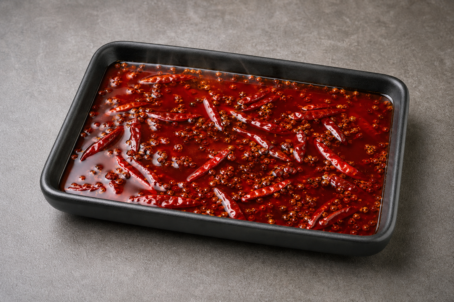 clean strained Sichuan Chongqing beef tallow hot pot broth P02 — China ingredient