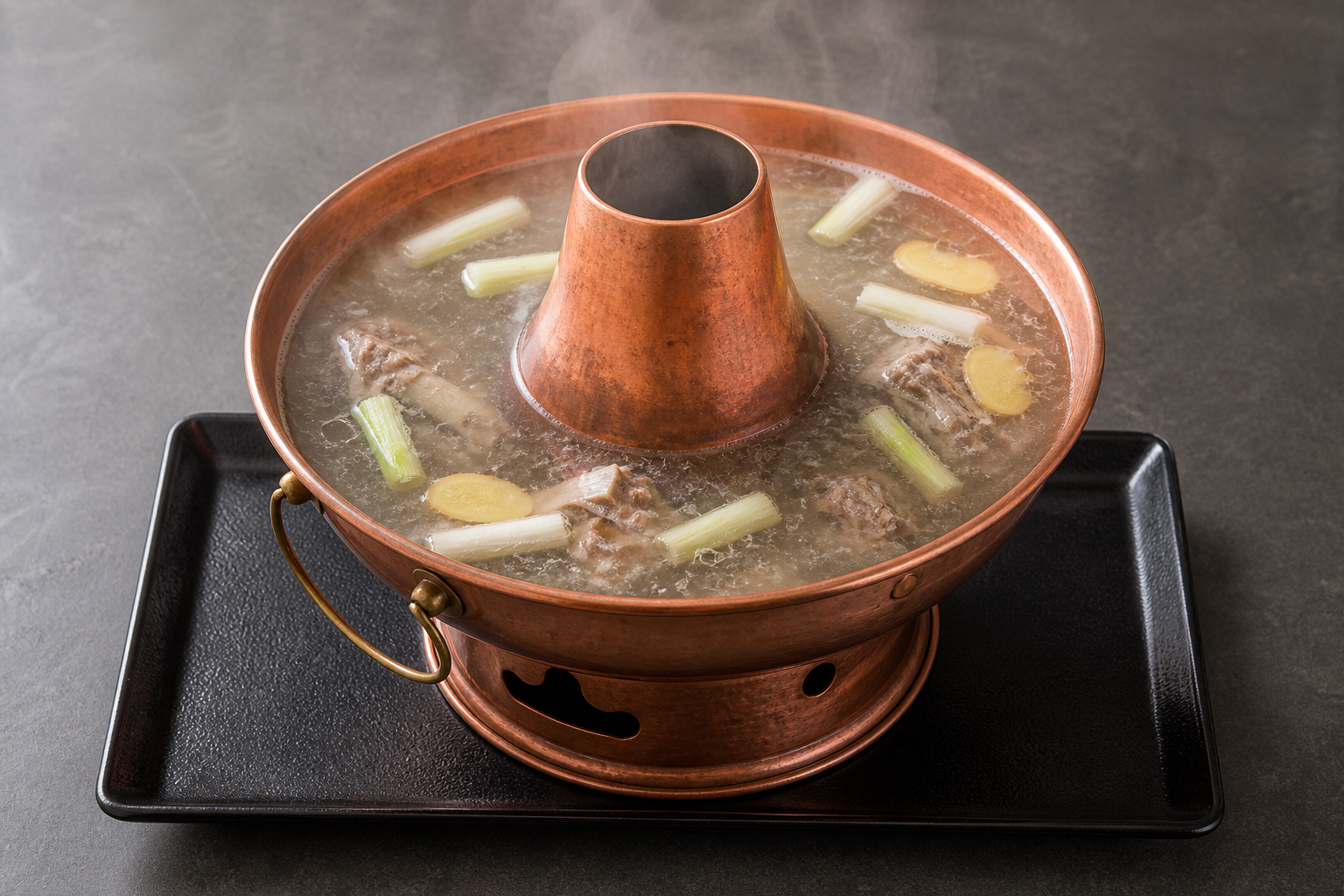 copper pot Beijing copper pot clear broth hot pot broth P02 — China ingredient