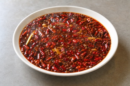 copper pot Chengdu clear-oil mala hot pot broth P04 — China ingredient