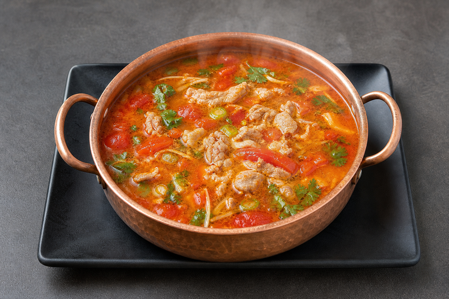copper pot Yunnan Guizhou sour soup hot pot broth P02 — China ingredient