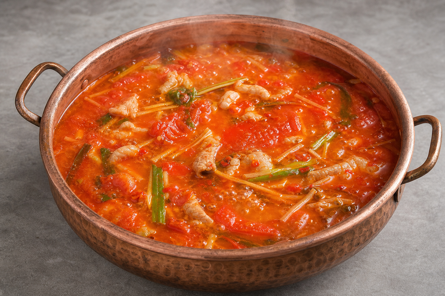 copper pot Yunnan Guizhou sour soup hot pot broth P08 — China ingredient