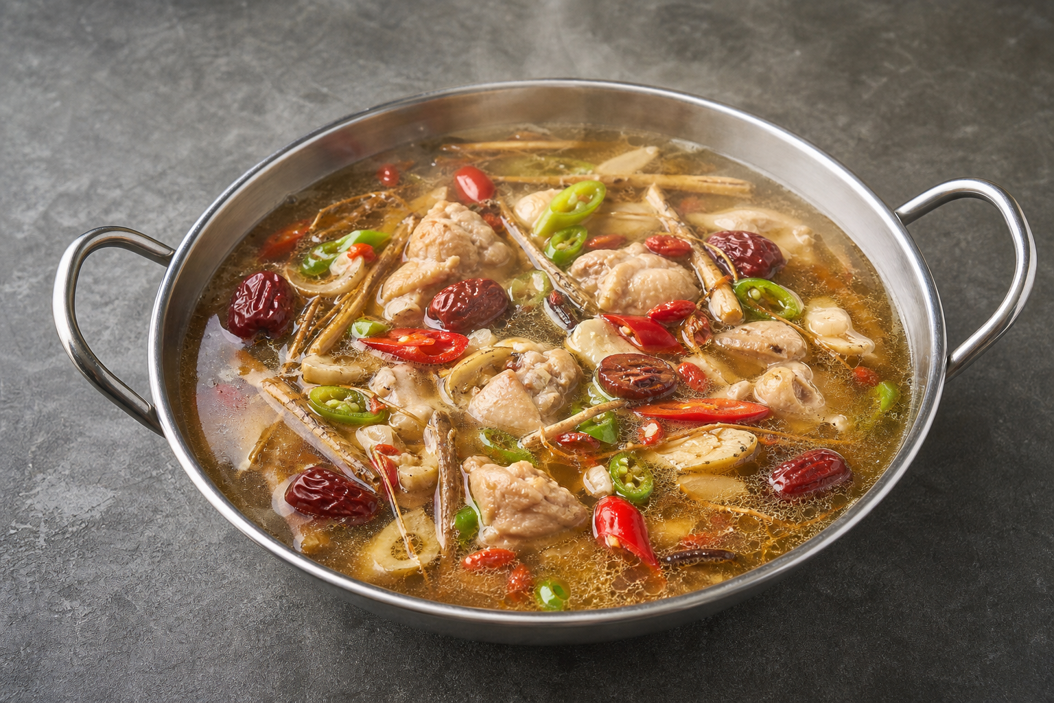 double pepper Chinese herbal nourishing hot pot broth P05 — China ingredient