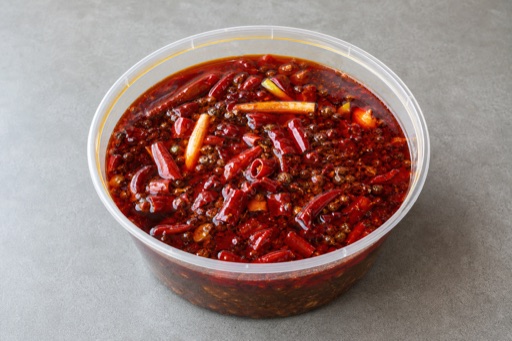 fresh savory Chongqing old-style hot pot broth P07 — China ingredient