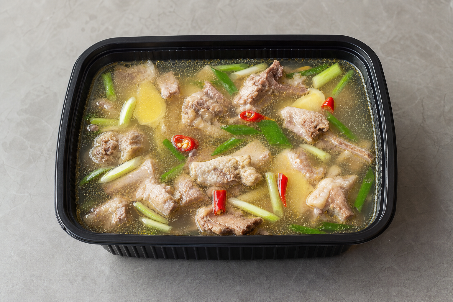 fresh spicy Beijing copper pot clear broth hot pot broth P06 — China ingredient
